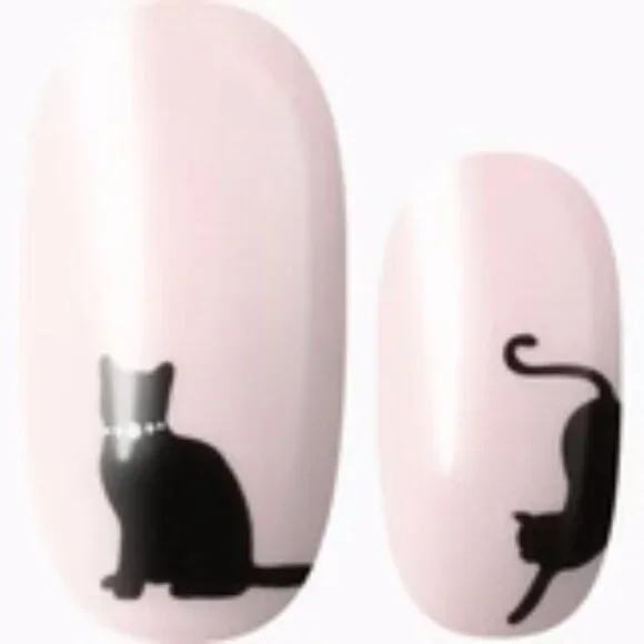 3 For 15 - LILY & FOX - YOU'VE GOT PURR-SONALITY Nail Stickers Wraps Strips Cats - Picture 1 of 11